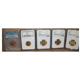 graded gold coins