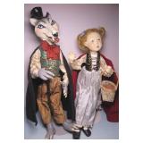 Fredericci red riding hood & wolf