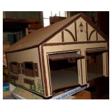 folk art toy garage