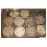 Morgan silver dollars