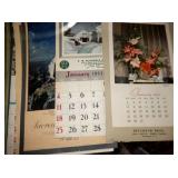  old ad calenders