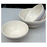 yellow ware bowls