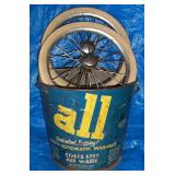 Washing Tin & Buggy Wheels
