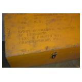 Military Trunk  Friday auction