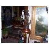 Karges stand and bronze