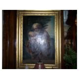 Antique oil from Rome