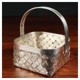 Cartier Silver Basket