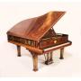 Steinway Painted Mahogany Model A Grand Piano, Painted by Arthur E. Blackmore, 1897