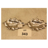 Sterling Leaf Dishes