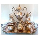 Silver Plate Tea Set