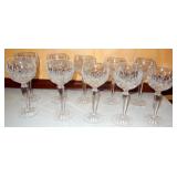 Large Quantity of Waterford Crystal - many sized Glasses - to be Sold in sets