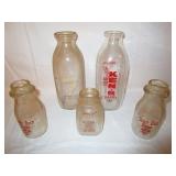 Old Milk Bottles