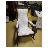 Upholstered  Rocker