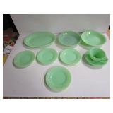 Jadite Cups & Saucers