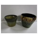 Majolica Style Planters