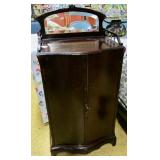Mahogany Music Cabinet