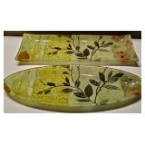 Signed Floral Plates 