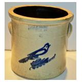 Bennington Crock w/ Bird