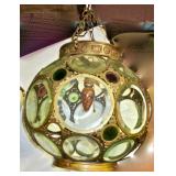 Round Light w/ Beveled Glass