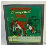 Lighted Advertising Sign-Circa 1930