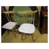 set of two chairs