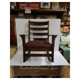 L. J. & G Stickley Rocking Chair
