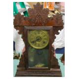 Oak Gingerbread Clock