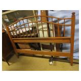 queen bed headboard & frame