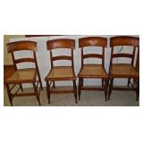 4 Hitchcock Chairs