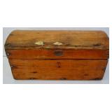 Small Wooden Dome Trunk
