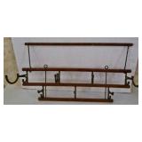 Oak Hanging Rack