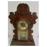 Oak Gingerbread Clock