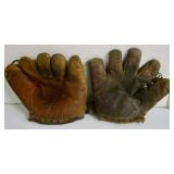 Vintage Baseball Gloves
