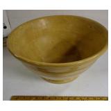 Large Yellow Ware Bowl