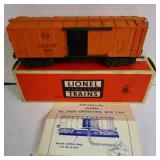 Lionel operating Box Car w/ Box
