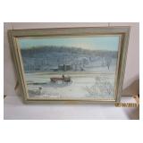 Ward Herman Oil On Board