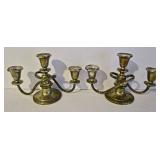 Sterling (weighted ) Candle Sticks