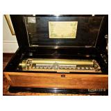 Spectacular Swiss Music Box, Plays 10 Songs-Fully Working Circa 1890-3