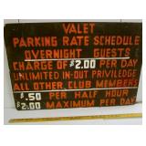 $2.00 All Day Parking Sign