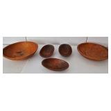 Antique Wooden Bowls