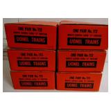 Lionel 112 Switches-Store Stock Unopened