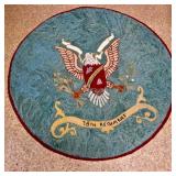 Hooked Rug 78th Regiment