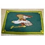 Hooked Rug- Eagle