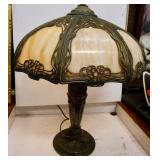 Slag Glass Lamp