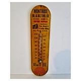Brooklyn NY wooden thermometer