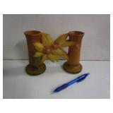 Roseville Double Vase