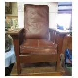 Oak Morris chair