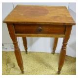 Cherry One Drawer Stand