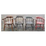 Set of 4 Early Captain