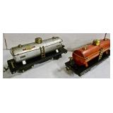 Lionel Standard Tank Cars